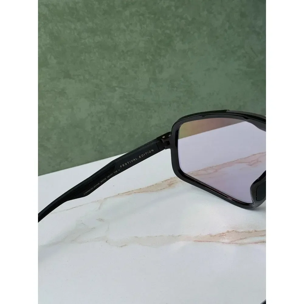 NEW Carrera 4017/S Mask Shield Sunglasses Black Mirror Lens - Picture 7 of 7